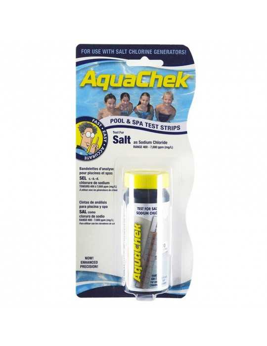 Test salinidad piscina Aquachek