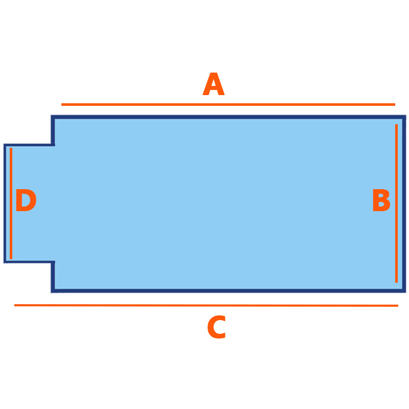 Formas piscina