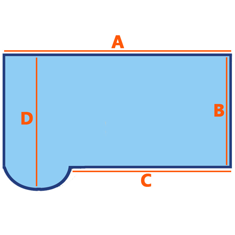 Formas piscina